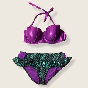 Disney/hot topic mermaid swimsuit XL